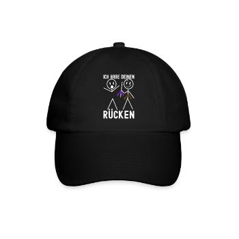 Jiu-Jitsu brésilien BJJ Grappling - Casquette classique - noir/noir - Devant