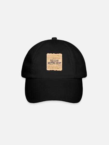 Auteur Écrivain Écrivain - Casquette classique - noir/noir