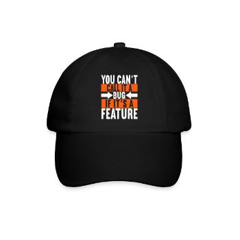 Programmer Computer Scientist - Baseball Cap - black/black - Front