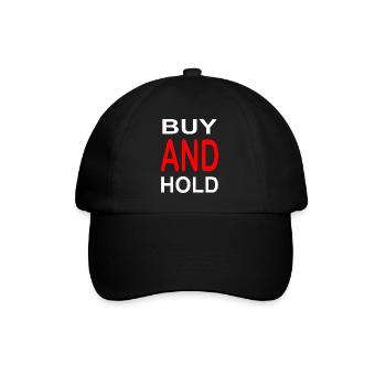 Bitcoin Trading Crypto Aktien - Baseballkappe - Schwarz/Schwarz - Vorne