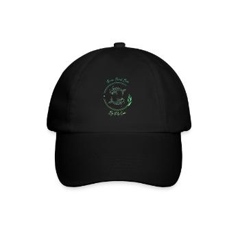 Karma Beach fishes vert - Casquette classique - noir/noir - Devant