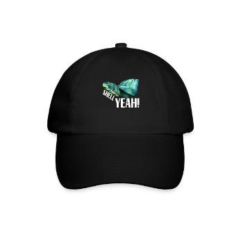 Turtle Turtle Aquatic turtle - Baseball Cap - black/black - Front