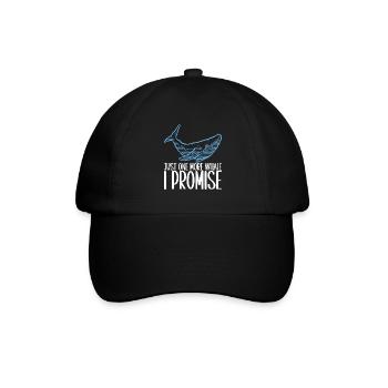 Whale Watchers - Baseball Cap - black/black - Front