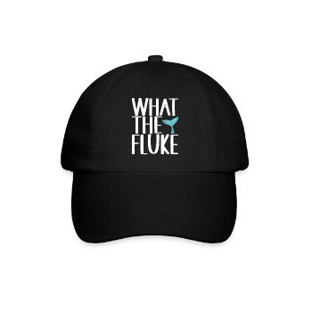 Whale Watchers - Baseball Cap - black/black - Front