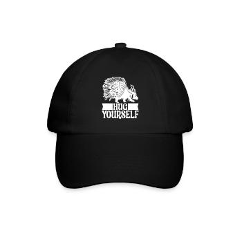 Porc-épic mignon - Casquette classique - noir/noir - Devant