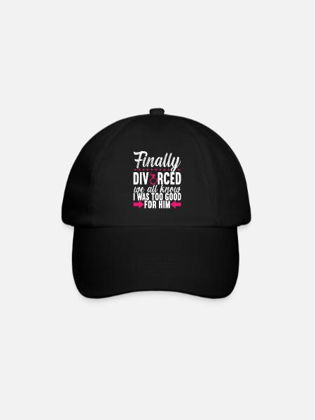 Divorce Divorcé - Casquette classique - noir/noir