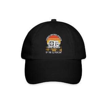 Ham Radio Ham Radio Operator - Baseball Cap - black/black - Front