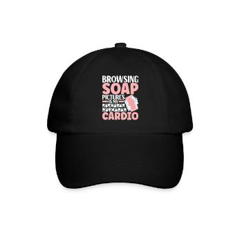 Savonnier fabrication de savon - Casquette classique - noir/noir - Devant