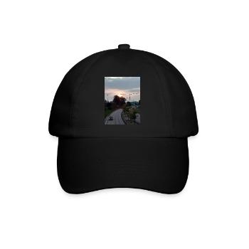 Lever du soleil - Casquette classique - noir/noir - Devant