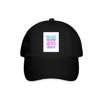 cold smooth tasty 13 - Baseballkappe - Schwarz/Schwarz - Vorne