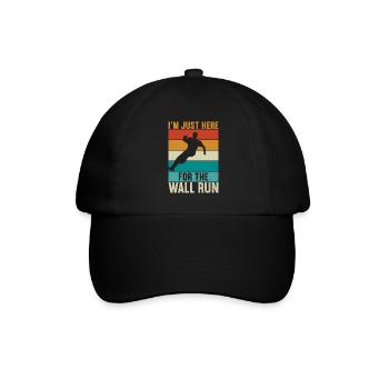 Parkour Freerunning - Baseball Cap - black/black - Front