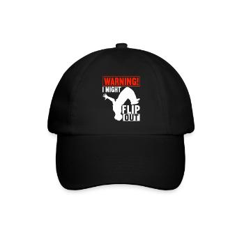 Parkour Freerunning - Casquette classique - noir/noir - Devant