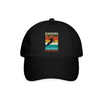 Parkour Freerunning - Casquette classique - noir/noir - Devant