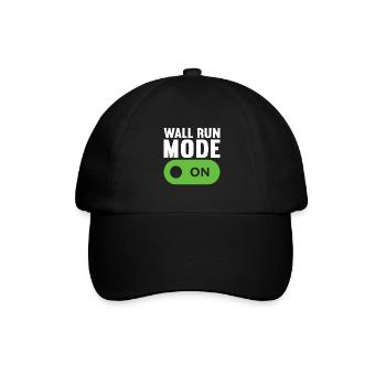 Parkour Freerunning - Baseball Cap - black/black - Front