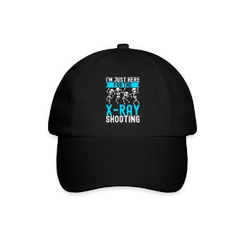 Radiologie Radiologe - Baseballkappe - Schwarz/Schwarz - Vorne