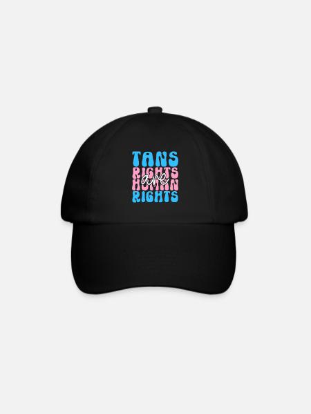 Transgender Trans LGBTQ - Baseball Cap - black/black