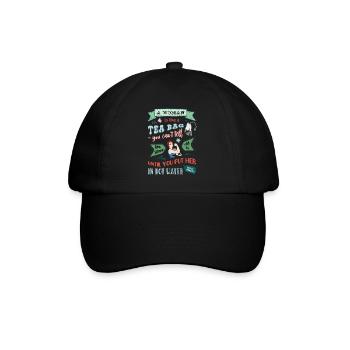 Tribute to strong women - Baseball Cap - black/black - Front