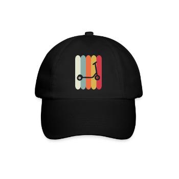 E-Scooter Roller Scooter - Casquette classique - noir/noir - Devant