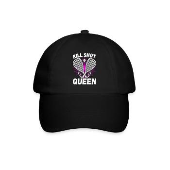 Joueur de racquetball - Casquette classique - noir/noir - Devant