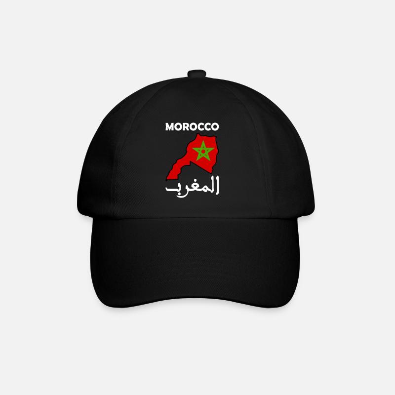 Maroc - Casquette classique - noir/noir
