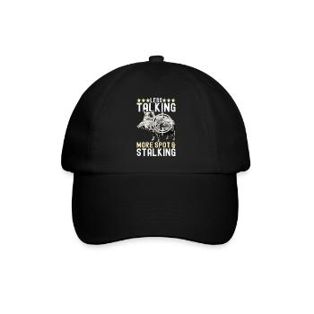 Chasseurs Chasse au sanglier - Casquette classique - noir/noir - Devant
