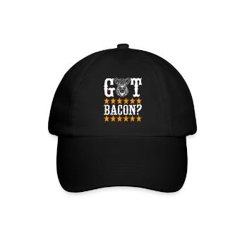 Chasseurs Chasse au sanglier - Casquette classique - noir/noir - Devant