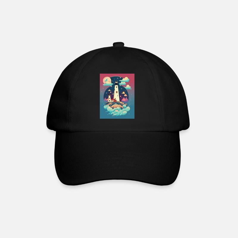 Phare - Casquette classique - noir/noir