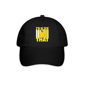 Lemonade Lemonade stand - Baseball Cap - black/black - Front