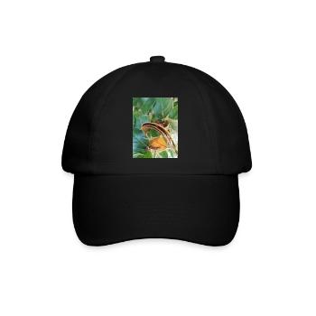 Coccinelle dans feuilles - Casquette classique - noir/noir - Devant