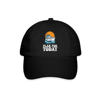 Planifiez pour aujourd’hui La vie en bateau à moteur est meilleure au - Casquette classique - noir/noir - Devant