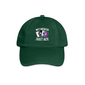 As d’Asexuel - Casquette classique - vert bouteille - Devant