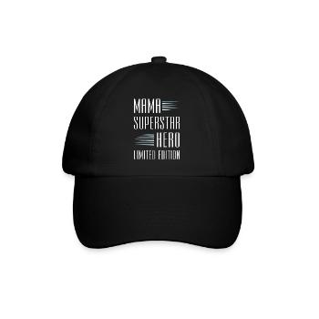 Mama Limited Edition Saying - Baseball Cap - black/black - Front