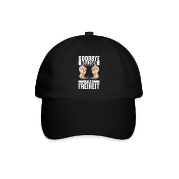 Abschiedsgeschenk Kollege Jobwechsel - Baseballkappe - Schwarz/Schwarz - Vorne