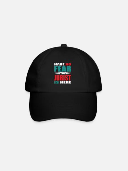 Have no Fear the Jurist is here Outfit - Baseballkasket - sort/sort