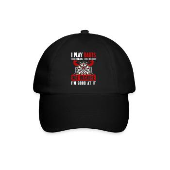 Dart Dartboard Sport Competition - Baseball Cap - black/black - Front