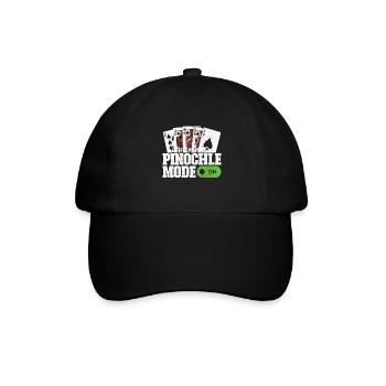 Binokel Pinochle - Casquette classique - noir/noir - Devant