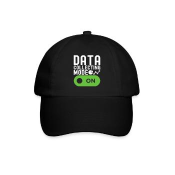 Data Science Datenanalyst - Baseballkappe - Schwarz/Schwarz - Vorne