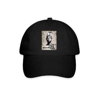 Gib es zu Das Leben wäre langweilig ohne mich - Baseballkappe - Schwarz/Schwarz - Vorne