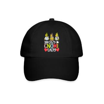 Nains de jardin Jardinage - Casquette classique - noir/noir - Devant