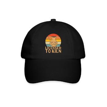 Töpfern Töpfer - Baseballkappe - Schwarz/Schwarz - Vorne