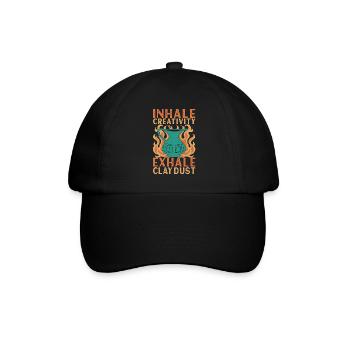 Töpfern Töpfer - Baseballkappe - Schwarz/Schwarz - Vorne