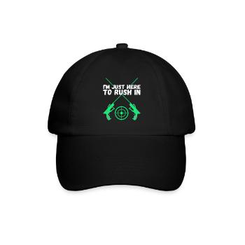 Laser Tag Birthday Laser Tag Player - Baseball Cap - black/black - Front