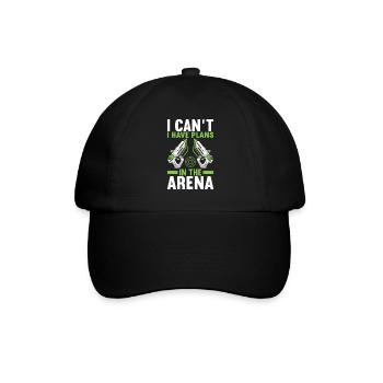 Laser Tag Birthday Laser Tag Player - Baseball Cap - black/black - Front