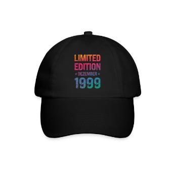 Limited Edition 25th Birthday Party Vintage 1999 - Baseball Cap - black/black - Front
