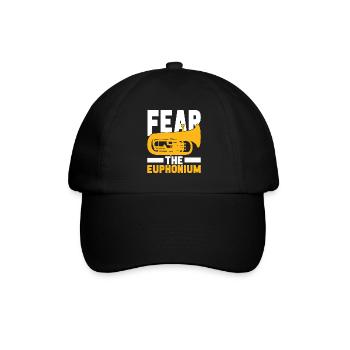 Euphonium Euphonist - Baseball Cap - black/black - Front