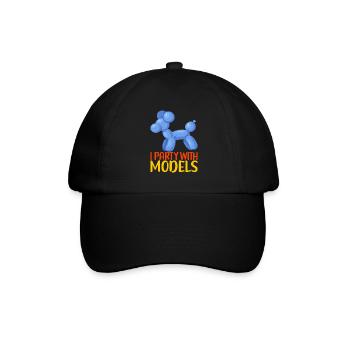 Balloon Animal Balloon Twisting - Baseball Cap - black/black - Front