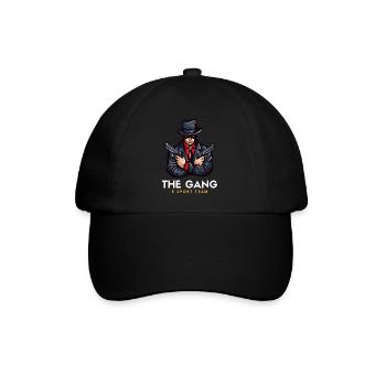 Gamer E sport Team The Gang - Baseballkappe - Schwarz/Schwarz - Vorne