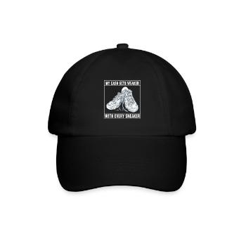Sneakerhead Sneaker Collector - Baseball Cap - black/black - Front