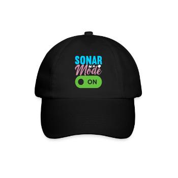 Marine Biology Marine Biologist - Baseball Cap - black/black - Front