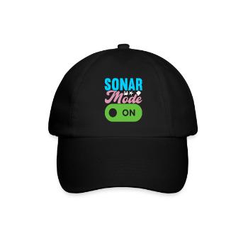 Marine Biology Marine Biologist - Baseball Cap - black/black - Front
